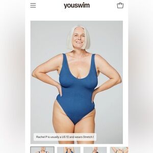 Youswim Eva One Piece - Indigo - Stretch 1